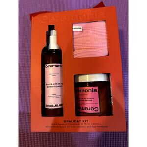 Ceremonia Spaliday Hair Kit Guava Leave-In Conditioner Mascarilla Spa Headband